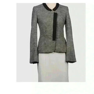 Zucca fitted wool blazer.